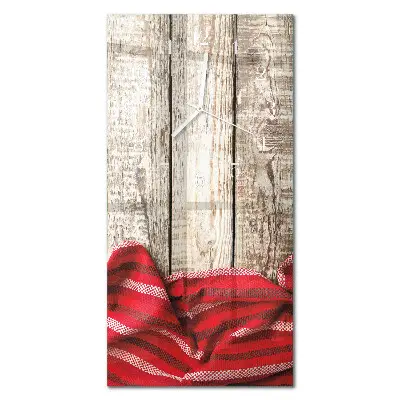 Horloge murale en verre rectangulaire Nappe