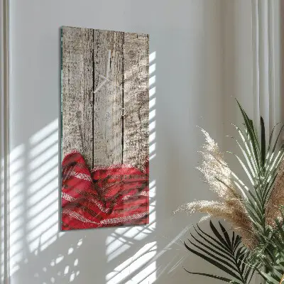 Horloge murale en verre rectangulaire Nappe