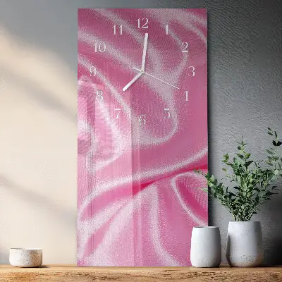 Horloge murale en verre rectangulaire Velours