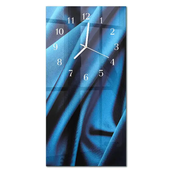 Horloge murale en verre rectangulaire Matériel