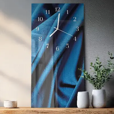 Horloge murale en verre rectangulaire Matériel