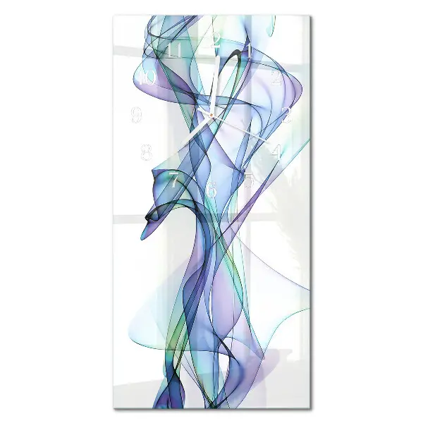 Horloge murale en verre rectangulaire Modèle