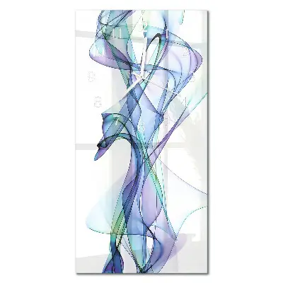Horloge murale en verre rectangulaire Modèle