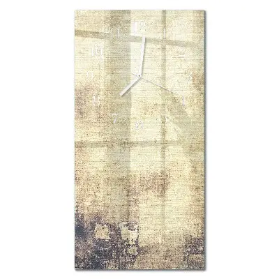 Horloge murale en verre rectangulaire Plastique