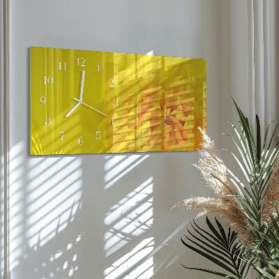 Horloge murale horizontale Pas