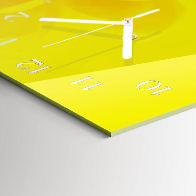 Horloge murale horizontale Pas
