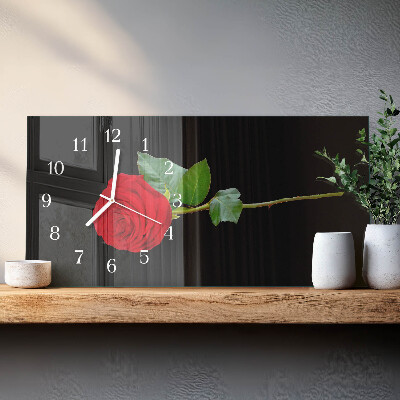 Horloge murale horizontale Rubéole