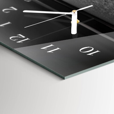 Horloge murale horizontale Piano d'appoint