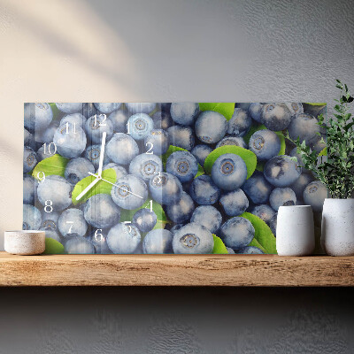 Horloge murale horizontale Myrtilles
