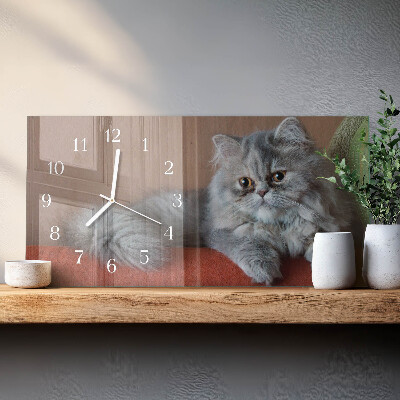 Horloge murale horizontale Persan