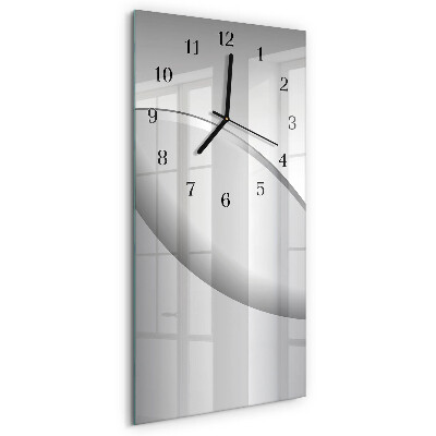 Horloge verticale en verre Modèle