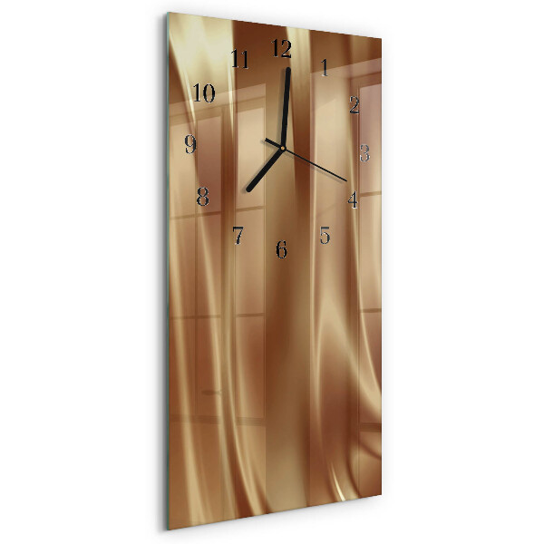 Horloge verticale en verre Velours