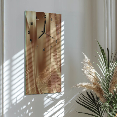 Horloge verticale en verre Velours