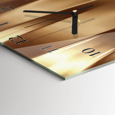 Horloge verticale en verre Velours