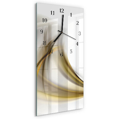 Horloge verticale en verre Modèle