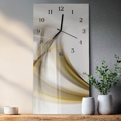 Horloge verticale en verre Modèle
