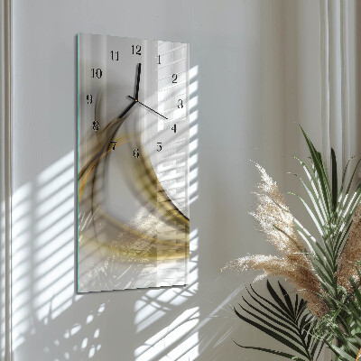 Horloge verticale en verre Modèle