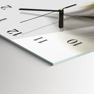Horloge verticale en verre Modèle