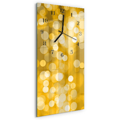 Horloge verticale en verre Districts