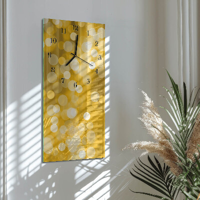 Horloge verticale en verre Districts
