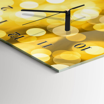 Horloge verticale en verre Districts