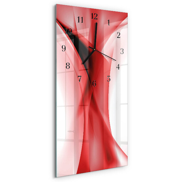 Horloge verticale en verre Modèle