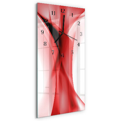 Horloge verticale en verre Modèle