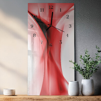 Horloge verticale en verre Modèle