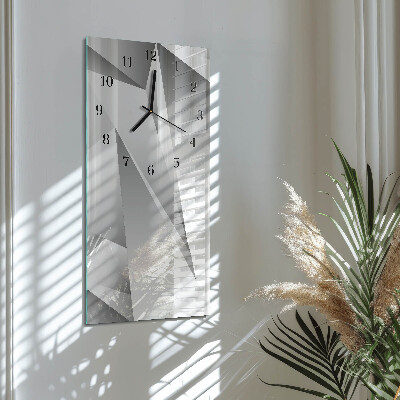 Horloge verticale en verre Modèle