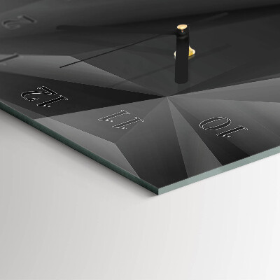 Horloge verticale en verre Modèle