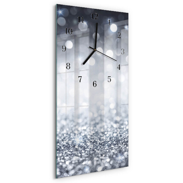 Horloge verticale en verre Brocart