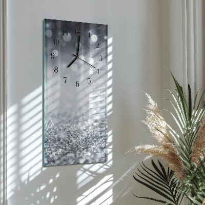 Horloge verticale en verre Brocart