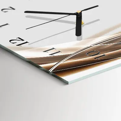 Horloge verticale en verre Modèle