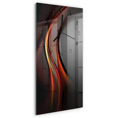 Horloge verticale en verre Modèle