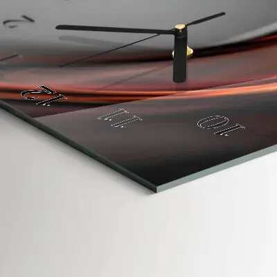 Horloge verticale en verre Modèle