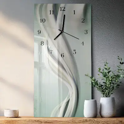 Horloge verticale en verre Modèle