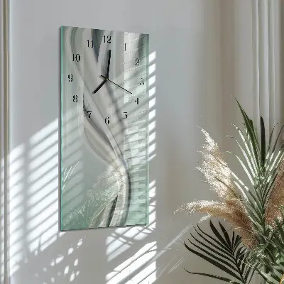 Horloge verticale en verre Modèle