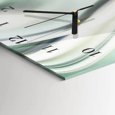 Horloge verticale en verre Modèle