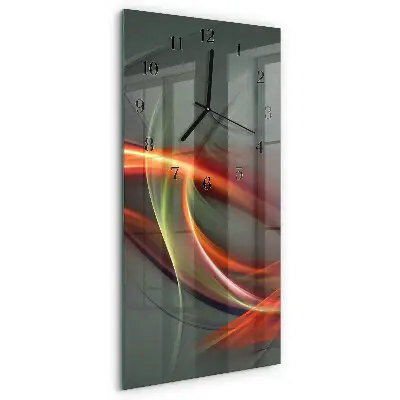 Horloge verticale en verre Modèle