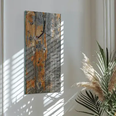 Horloge verticale en verre Conseil