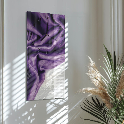 Horloge verticale en verre Velours