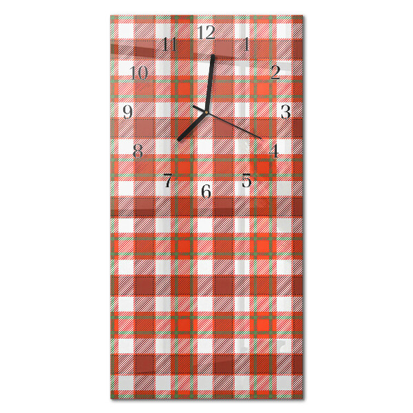 Horloge verticale en verre Tunnel