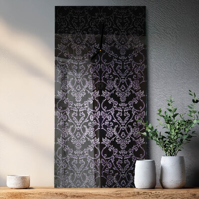 Horloge verticale en verre Modèle