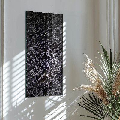 Horloge verticale en verre Modèle