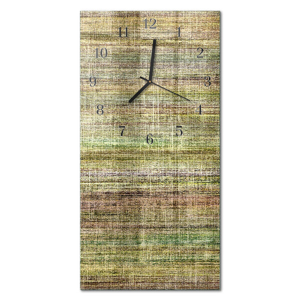 Horloge verticale en verre Couverts