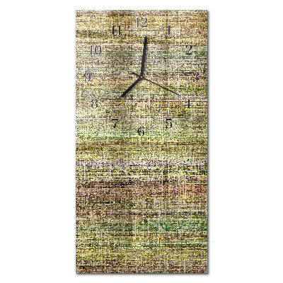 Horloge verticale en verre Couverts