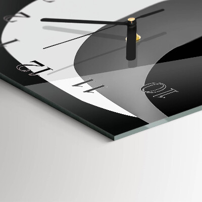 Horloge verticale en verre Affronter