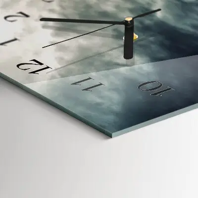 Horloge verticale en verre Łódź