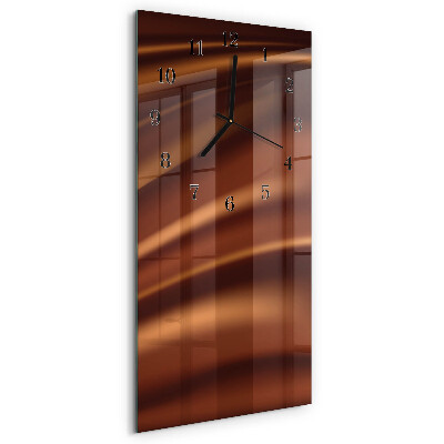 Horloge verticale en verre Modèle