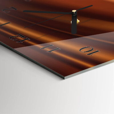 Horloge verticale en verre Modèle